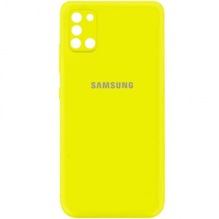 Чехол Silicone Cover My Color Full Camera (A) для Samsung Galaxy A31 Желтый (21664)