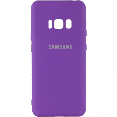 Чехол Silicone Cover My Color Full Camera (A) для Samsung G950 Galaxy S8 Фиолетовый (24032)