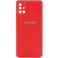 Чехол Silicone Cover My Color Full Camera (A) для Samsung Galaxy A51 Червоний (21756)