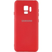 Чехол Silicone Cover My Color Full Camera (A) для Samsung Galaxy S9 Червоний (24039)
