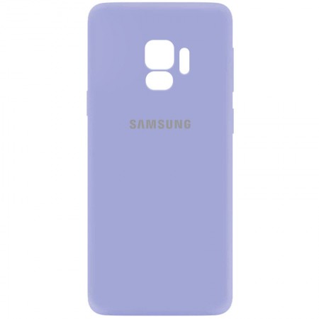 Чехол Silicone Cover My Color Full Camera (A) для Samsung Galaxy S9 Сиреневый (21763)