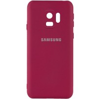 Чехол Silicone Cover My Color Full Camera (A) для Samsung Galaxy S9 Червоний (24038)