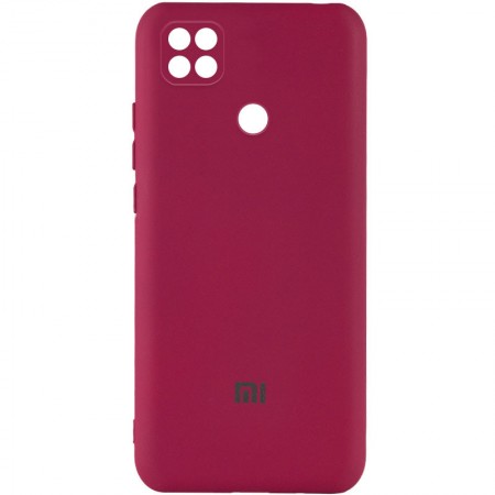 Чехол Silicone Cover My Color Full Camera (A) для Xiaomi Redmi 9C Червоний (28435)