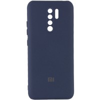 Чехол Silicone Cover My Color Full Camera (A) для Xiaomi Redmi Note 8 Pro Синій (28438)