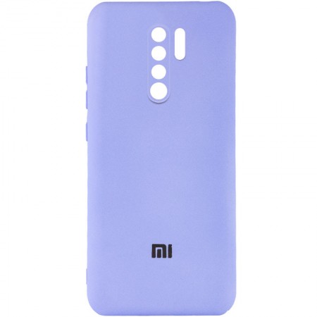 Чехол Silicone Cover My Color Full Camera (A) для Xiaomi Redmi Note 8 Pro Бузковий (28439)