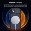 Карбоновая накладка Nillkin CamShield Pro Magnetic для Apple iPhone 11 (6.1'') Черный (22032)