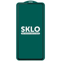 Защитное стекло SKLO 5D (full glue) (тех.пак) для Xiaomi Redmi Note 10 5G / Poco M3 Pro Чорний (21903)