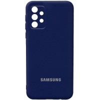 Чехол Silicone Cover Full Camera (AA) для Samsung Galaxy A52 4G / A52 5G Синій (24048)