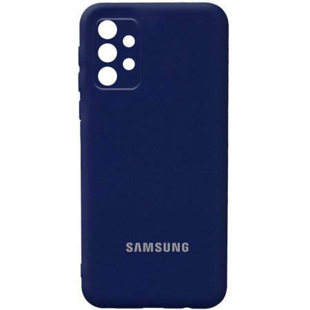 Чехол Silicone Cover Full Camera (AA) для Samsung Galaxy A52 4G / A52 5G Синій (24048)