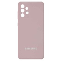 Чехол Silicone Cover Full Camera (AA) для Samsung Galaxy A72 4G / A72 5G Серый (21793)