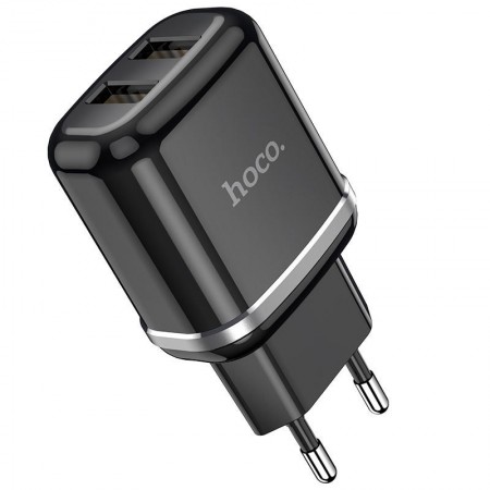 МЗП Hoco N4 (2USB/2.4A) Черный (37708)