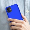 Пластиковая накладка GKK LikGus 360 градусов (opp) для Apple iPhone 12 (6.1'') Синій (22270)