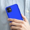 Пластиковая накладка GKK LikGus 360 градусов (opp) для Apple iPhone 12 (6.1'') Синий (22270)