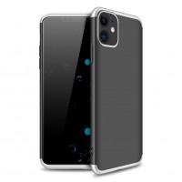 Пластиковая накладка GKK LikGus 360 градусов (opp) для Apple iPhone 12 (6.1'') Чорний (22273)