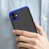 Пластиковая накладка GKK LikGus 360 градусов (opp) для Apple iPhone 12 (6.1'') Черный (22274)