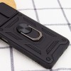 Ударопрочный чехол Camshield Serge Ring for Magnet для Xiaomi Redmi Note 10 5G / Poco M3 Pro Чорний (22474)
