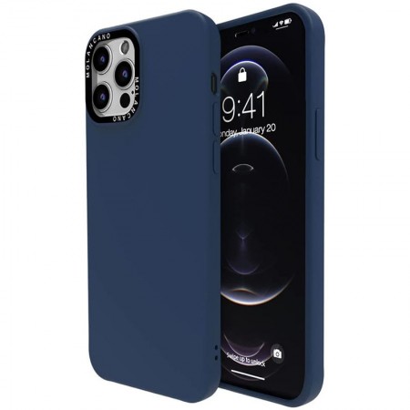 TPU чехол Molan Cano MIXXI для Apple iPhone 12 Pro Max (6.7'') Синий (22061)