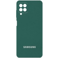 Чехол Silicone Cover Full Camera (AA) для Samsung Galaxy A22 4G / M32 Зелений (29101)