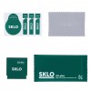 Защитное стекло SKLO 3D (full glue) для Oppo A54 4G Чорний (23732)