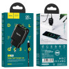 МЗП HOCO N6 QC3.0 (2USB/3A) + USB - MicroUSB Чорний (32922)