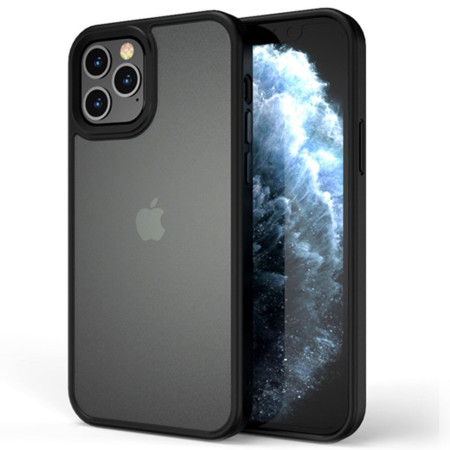 TPU+PC чехол Metal Buttons для Apple iPhone 13 Pro (6.1'') Чорний (23744)