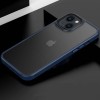 TPU+PC чехол Metal Buttons для Apple iPhone 13 (6.1'') Синій (23750)