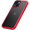 TPU+PC чехол Metal Buttons для Apple iPhone 13 mini (5.4'') Красный (29107)