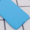Силиконовый чехол Candy для Samsung Galaxy M32 Блакитний (27561)
