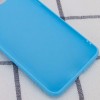Силиконовый чехол Candy для Samsung Galaxy M32 Блакитний (27561)