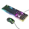 Игровая клавиатура + мышь Hoco GM11 Чорний (22477)
