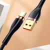 Дата кабель Usams US-SJ488 U64 Aluminum Alloy USB to Type-C 1.2m Чорний (22895)