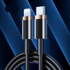 Дата кабель Usams US-SJ484 U63 Type-C To Lightning 20W PD (1.2m) Чорний (22902)