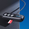 FM модулятор USAMS US-SJ503 Car Digital Display BT5.0 Черный (22922)
