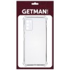 TPU чехол GETMAN Ease logo усиленные углы для Samsung Galaxy A03s Білий (23783)