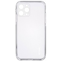 TPU чехол GETMAN Clear 1,0 mm для Apple iPhone 13 Pro Max (6.7'') Белый (22772)