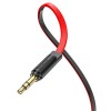 Аудіо кабель Aux Hoco UPA16 (1m) Червоний (33035)
