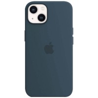 Чехол Silicone Case Full Protective (AA) для Apple iPhone 13 (6.1'') Синій (31408)