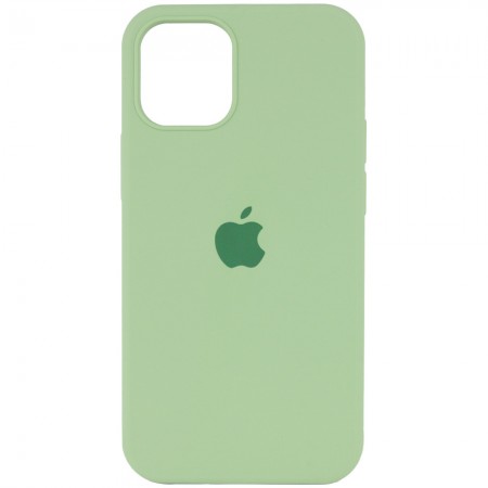 Чехол Silicone Case Full Protective (AA) для Apple iPhone 13 Pro (6.1'') Мятный (23020)