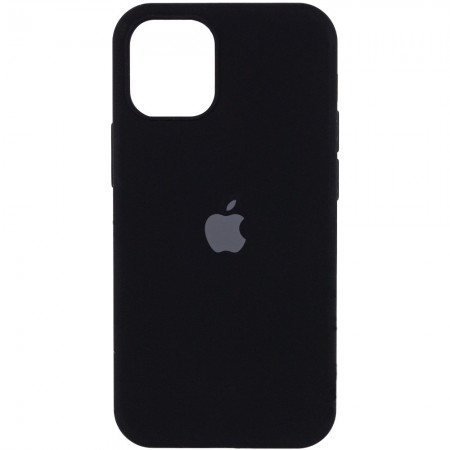 Чехол Silicone Case Full Protective (AA) для Apple iPhone 13 Pro (6.1'') Чорний (23033)