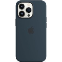 Чехол Silicone Case Full Protective (AA) для Apple iPhone 13 Pro (6.1'') Синий (30610)