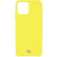 Чехол Silicone Cover Full Protective (AAA) для Xiaomi Mi 11 Lite Жовтий (22502)