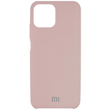 Чехол Silicone Cover Full Protective (AAA) для Xiaomi Mi 11 Lite Розовый (22505)