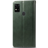 Кожаный чехол книжка GETMAN Gallant (PU) для ZTE Blade A31 Зелений (23095)