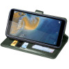 Кожаный чехол книжка GETMAN Gallant (PU) для ZTE Blade A31 Зелений (23095)