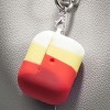 Силиконовый футляр Colorfull для наушников AirPods Pro Красный (23460)