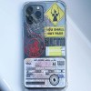 Чехол TPU Crossbody Street Style для Apple iPhone 12 Pro Max (6.7'') Сиреневый (22638)