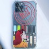 Чехол TPU Crossbody Street Style для Apple iPhone 12 Pro Max (6.7'') Красный (22630)