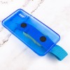 Чехол Handfree с цветным ремешком для Apple iPhone X / XS (5.8'') Синій (29803)