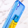 Чехол Handfree с цветным ремешком для Apple iPhone XR (6.1'') Синий (29840)