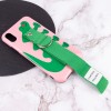 Чехол Funny Holder с цветным ремешком для Apple iPhone XS Max (6.5'') Рожевий (29865)